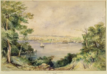 Sydney von Lavender Bay, 1868